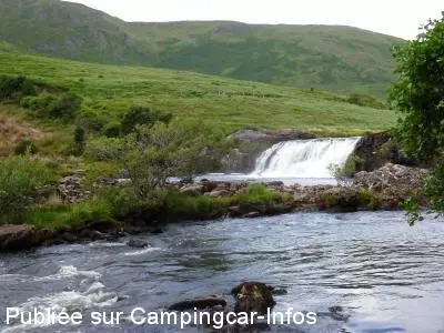 aire camping aire aasleagh falls