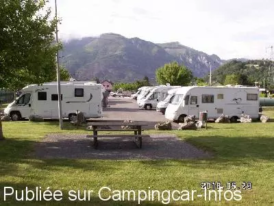 aire camping aire argeles gazost