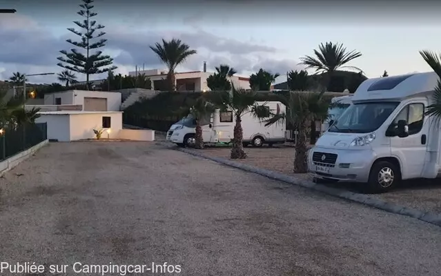 aire camping aire camper park carboneras