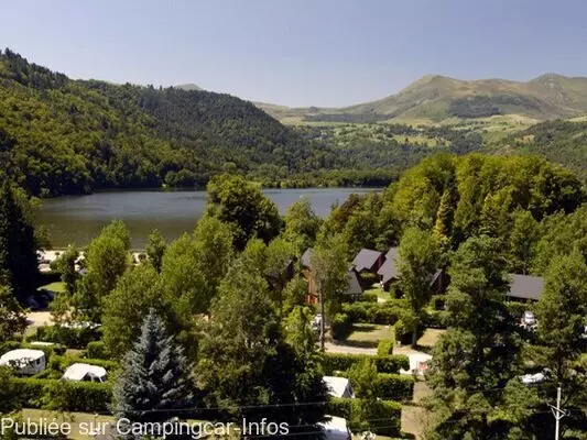 aire camping aire camping le domaine du lac chambon