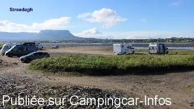 aire camping aire grange streedagh beach