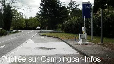 aire camping aire a61 narbonne toulouse port lauragais