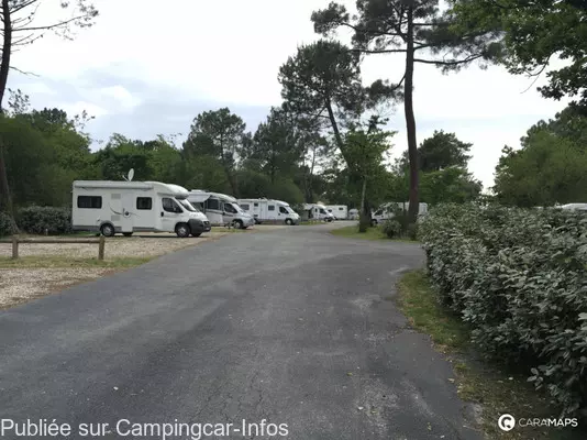 aire camping aire aire de hourtin port