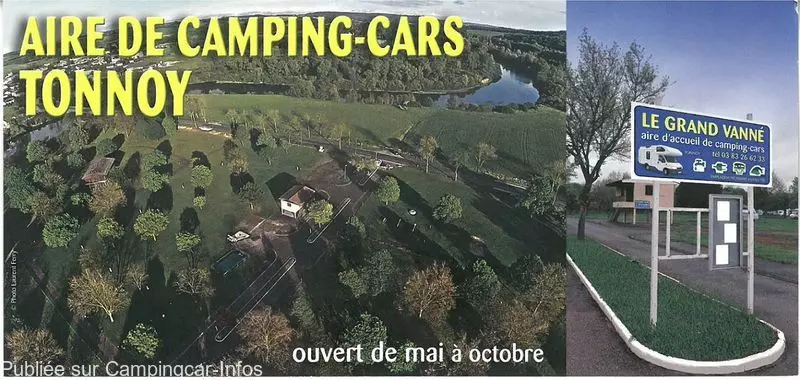 aire camping aire aire du grand vanne