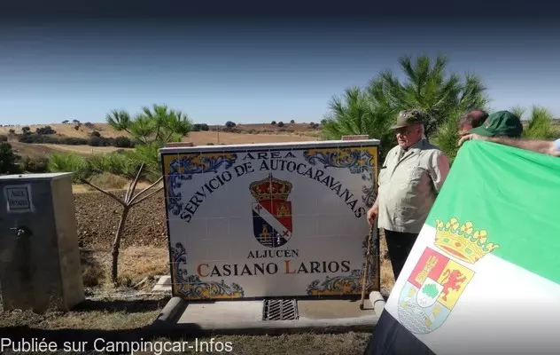 aire camping aire aljucen