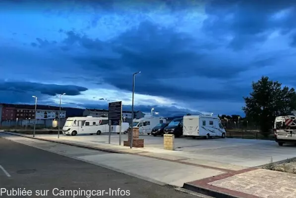 aire camping aire area de medina de pomar