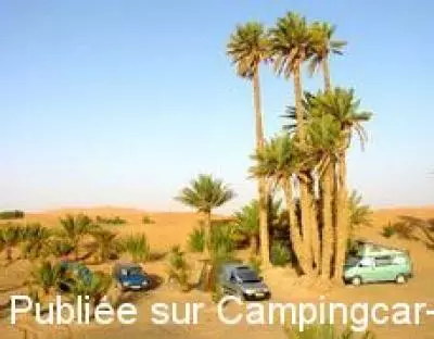 aire camping aire auberge camping sahara