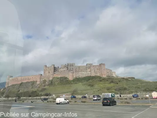 aire camping aire bamburgh links road