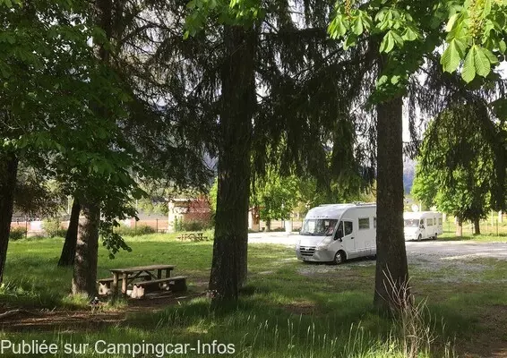 aire camping aire barcelonnette
