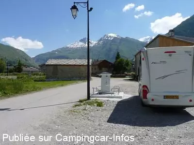 aire camping aire bessans