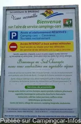 aire camping aire brossac