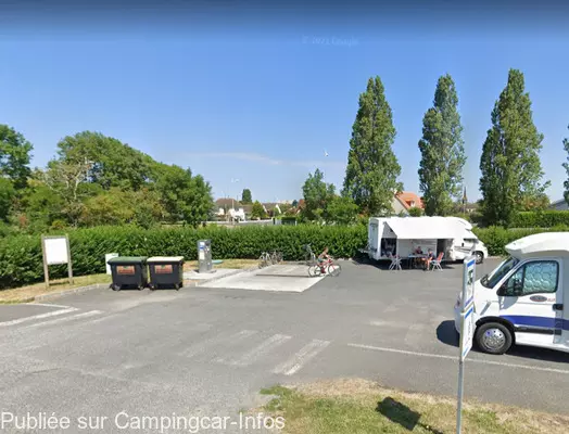 aire camping aire cabourg