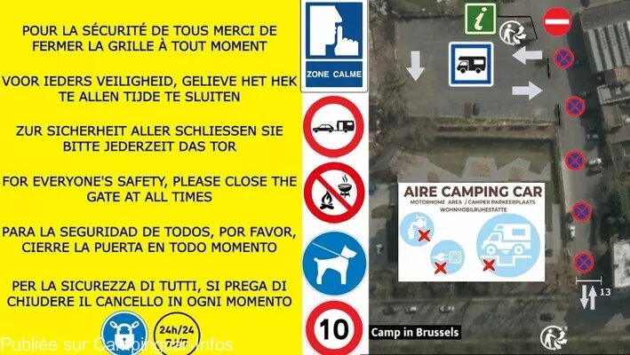 aire camping aire camp in brussels