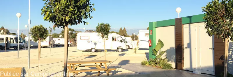aire camping aire camper area campello beach