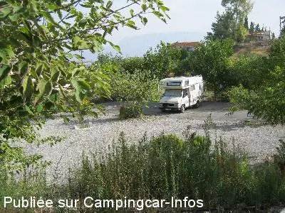 aire camping aire camper stop aphrodite water