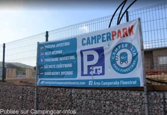 aire camping aire camperia finestrat