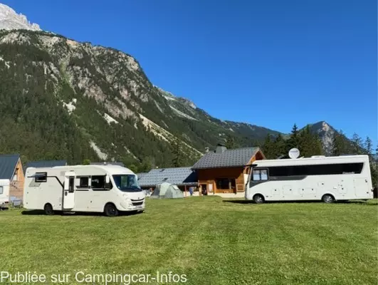 aire camping aire camping alpes lodges le parc isertan