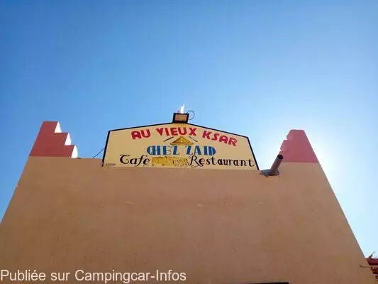 aire camping aire camping auberge au vieux ksar