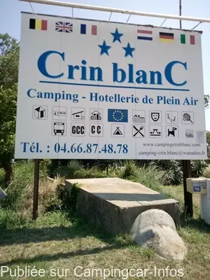 aire camping aire camping crin blanc