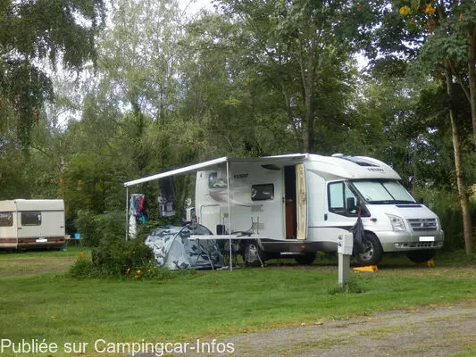 aire camping aire camping du lac