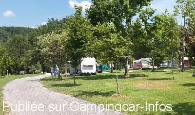 aire camping aire camping koawa les gorges du chambon