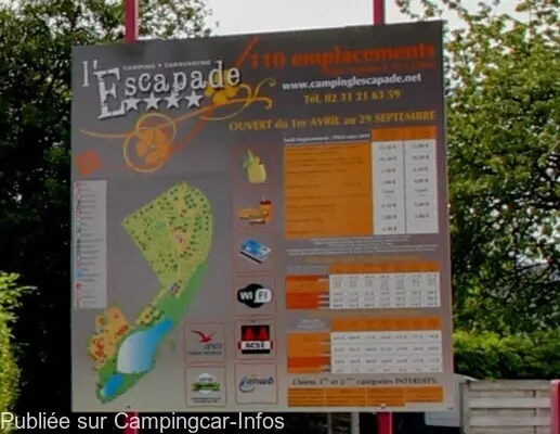 aire camping aire camping l escapade
