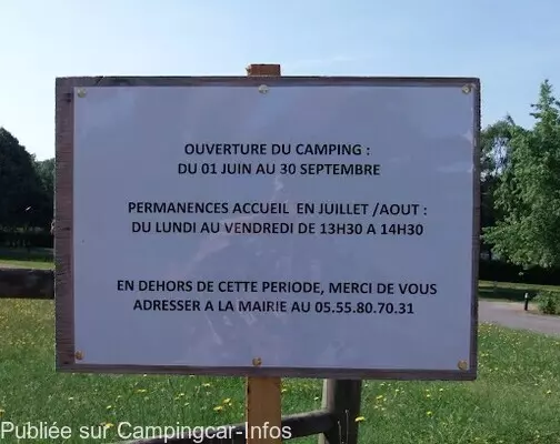 aire camping aire camping la roussille
