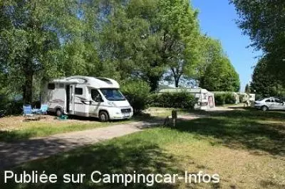 aire camping aire camping le bord du lac