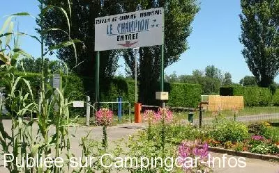 aire camping aire camping le champion