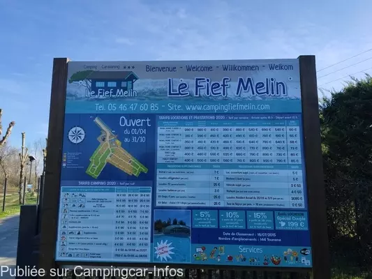 aire camping aire camping le fief melin