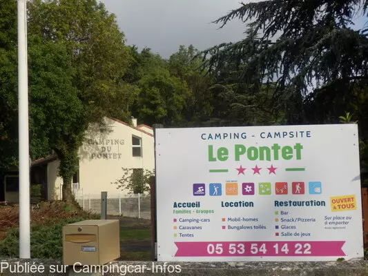 aire camping aire camping le pontet