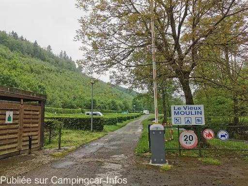 aire camping aire camping le vieux moulin