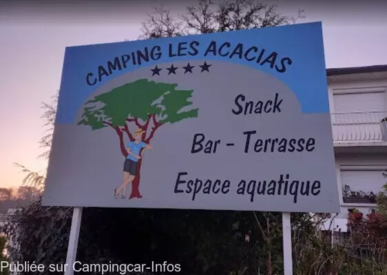 aire camping aire camping les acacias