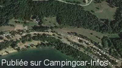 aire camping aire camping les bords du lac
