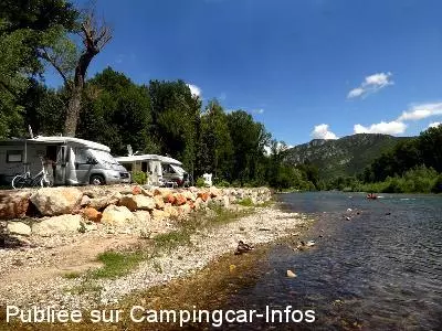 aire camping aire camping les bords du tarn