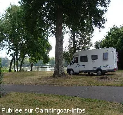 aire camping aire camping municipal des bords de loire