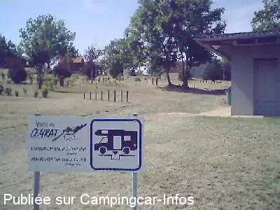 aire camping aire camping municipal du chanset