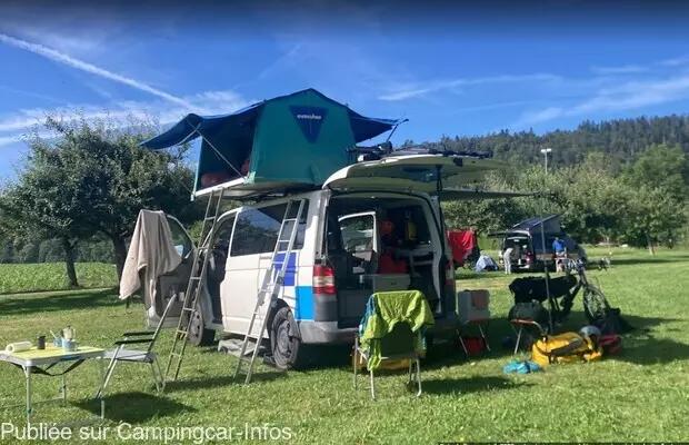 aire camping aire camping municipal le larmont