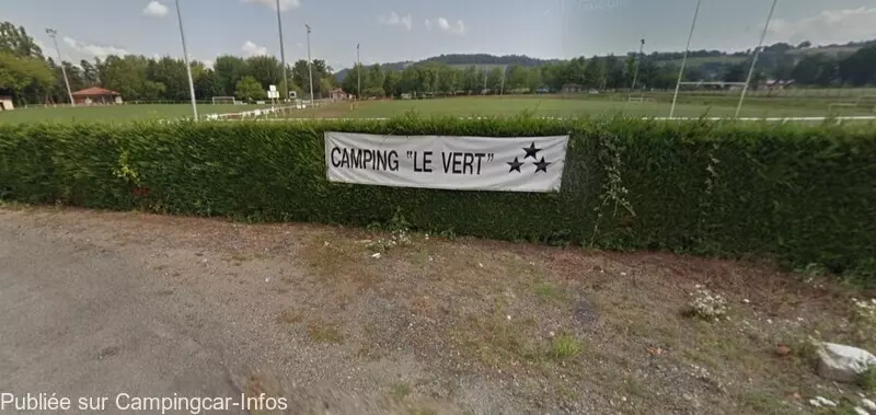 aire camping aire camping municipal le vert