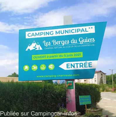 aire camping aire camping municipal les berges du guiers