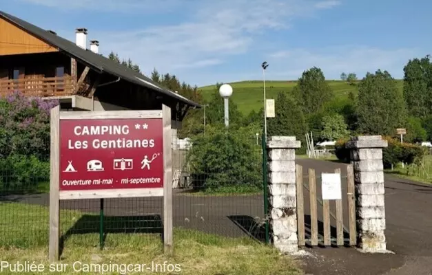 aire camping aire camping municipal les gentianes