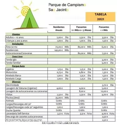 aire camping aire camping sao jacinto