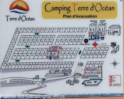 aire camping aire camping terre d ocean