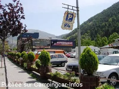 aire camping aire canillo