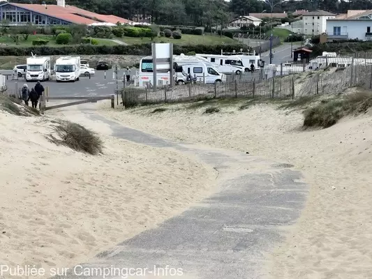 aire camping aire capbreton