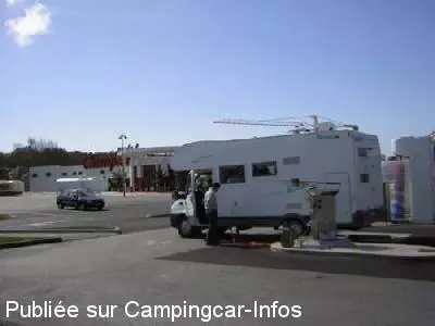aire camping aire carrefour market barneville plage