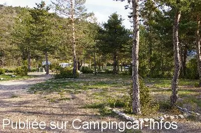 aire camping aire castellane