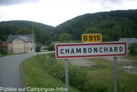 aire camping aire chambonchard