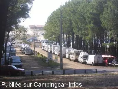 aire camping aire contis plage