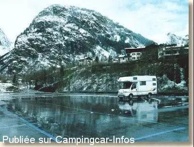 aire camping aire courmayeur